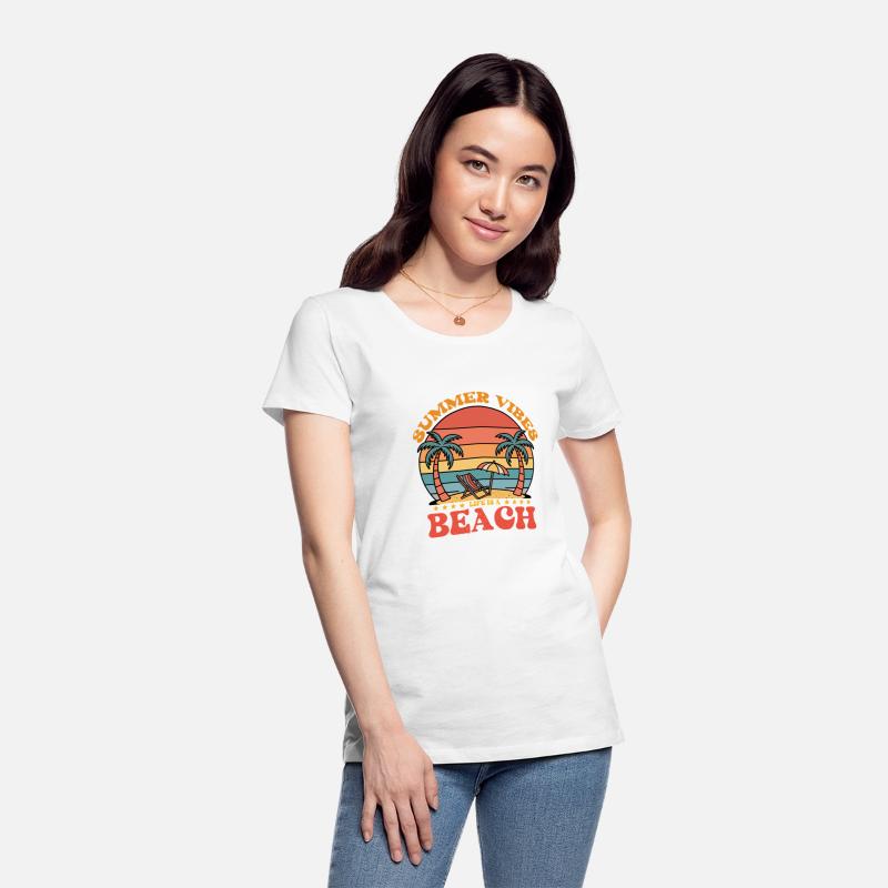 Summer Vibes Beach Tee