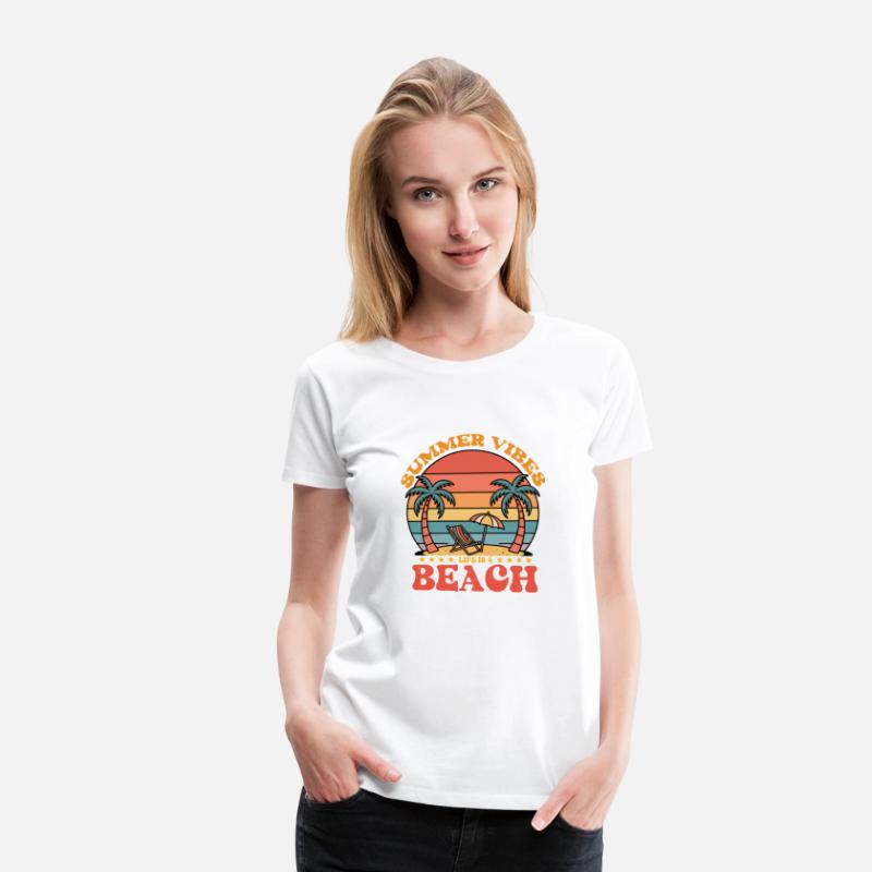 Summer Vibes Beach Tee