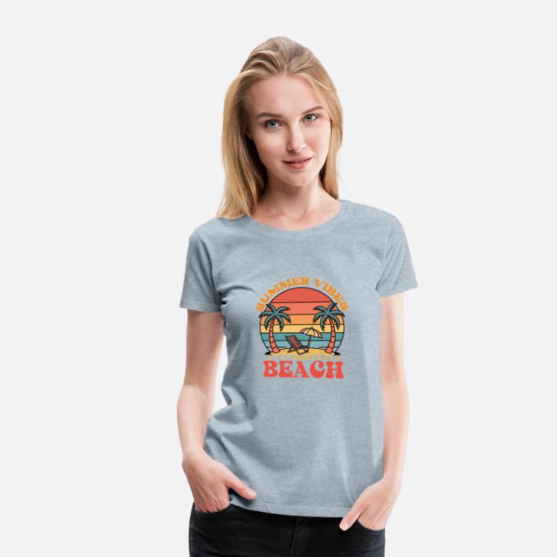 Summer Vibes Beach Tee
