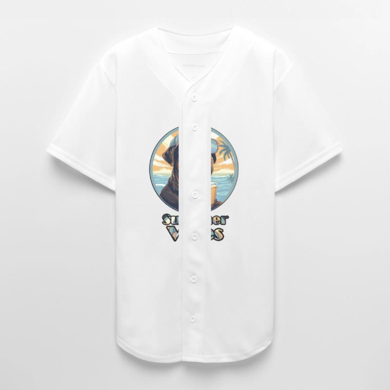 Summer Vibes Dog – Cool Beach Mood Tee