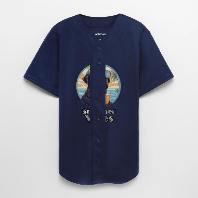 Summer Vibes Dog – Cool Beach Mood Tee