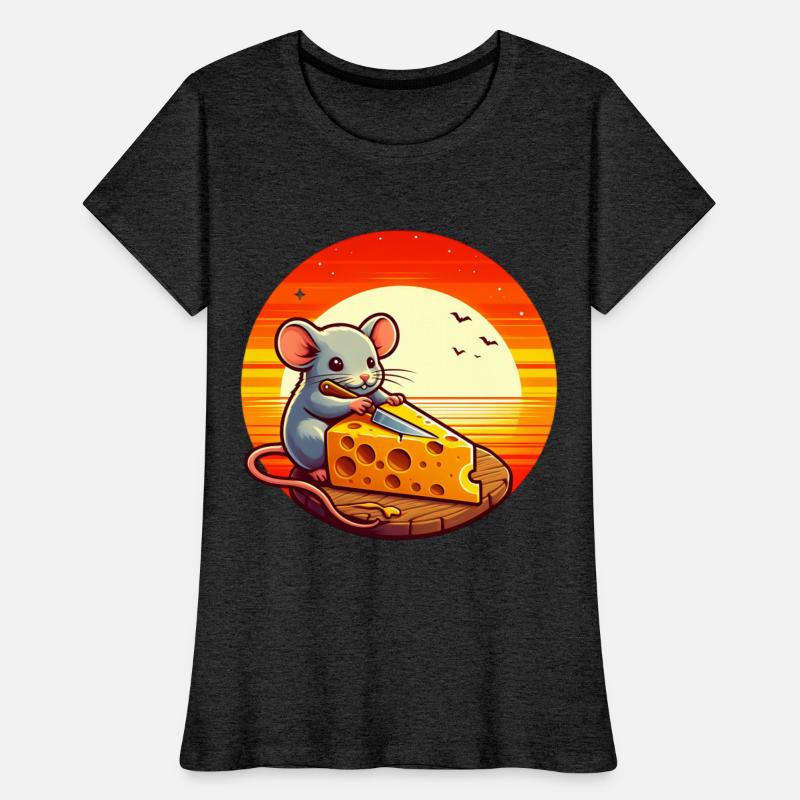 Sunset Cheese Cutting Mouse