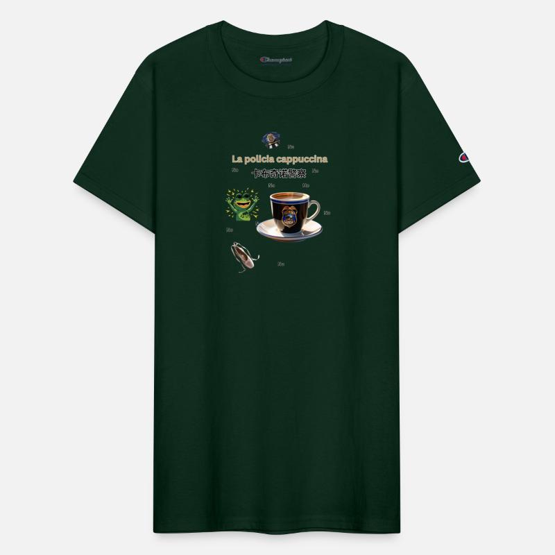 Surreal "La Policia Cappuccina" Coffee Police Meme