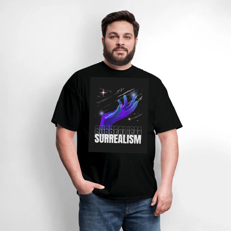 SURREALISM Typography | Floating Hand Tee & Hoodie