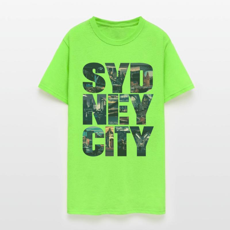 Sydney Cityscape Art Featuring Iconic Landmarks