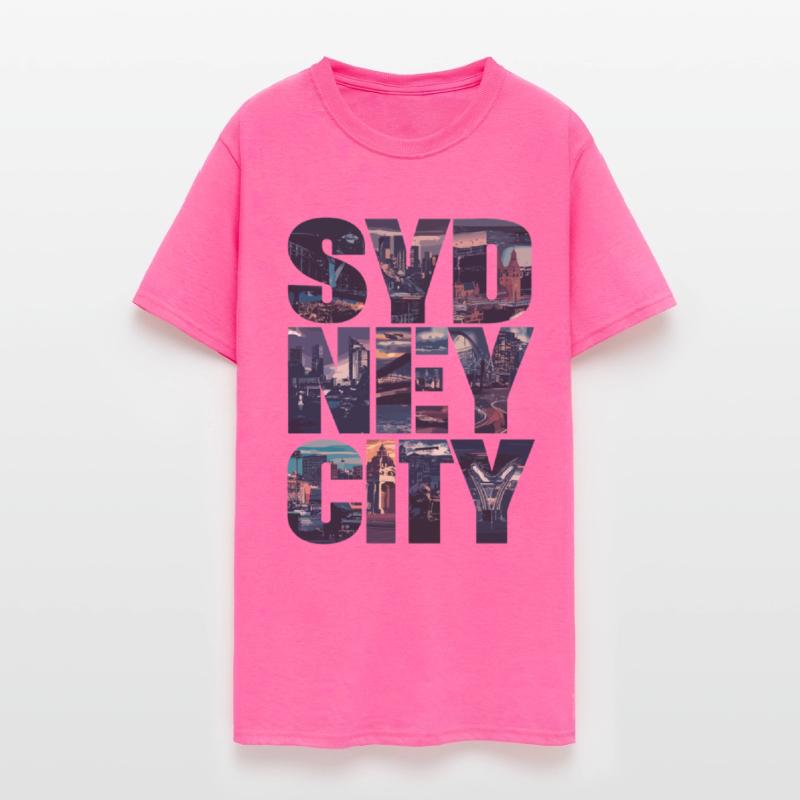 Sydney Cityscape Art Featuring Iconic Landmarks