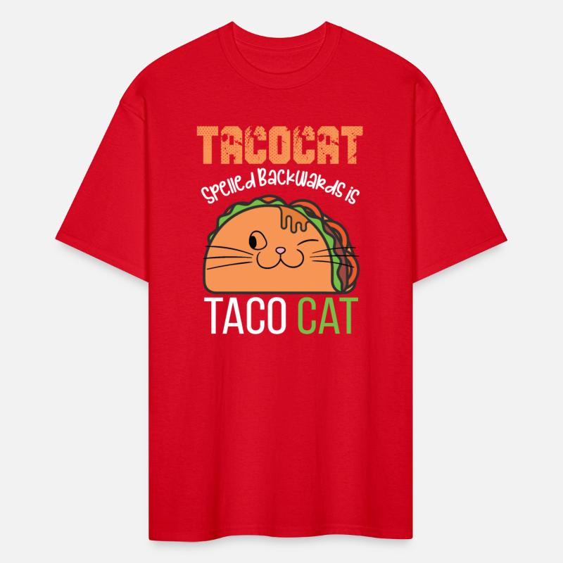 Tacocat Spelled Backwards is Tacocat Funny Cat