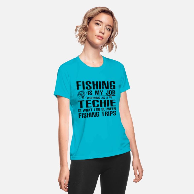 Techie Funny Fishing