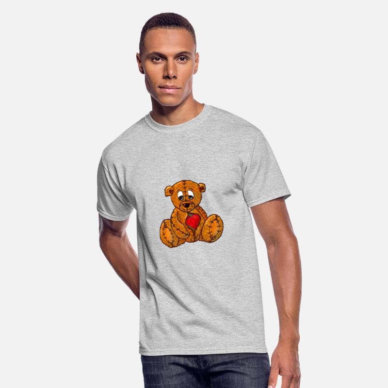 Teddy bear with a broken heart