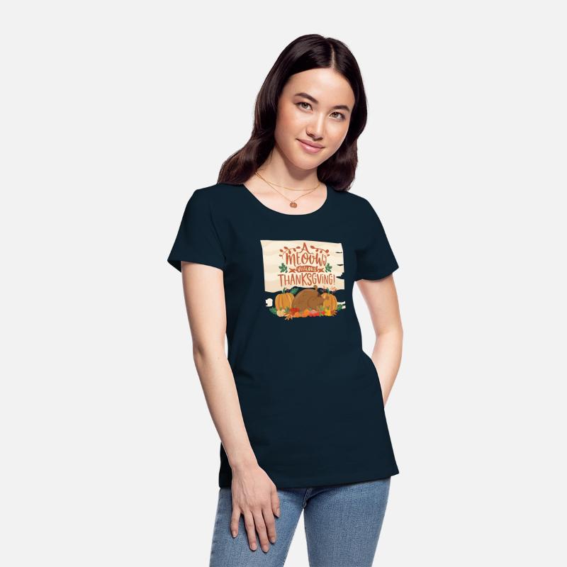 Tee-shirt de Thanksgiving Meow-velous