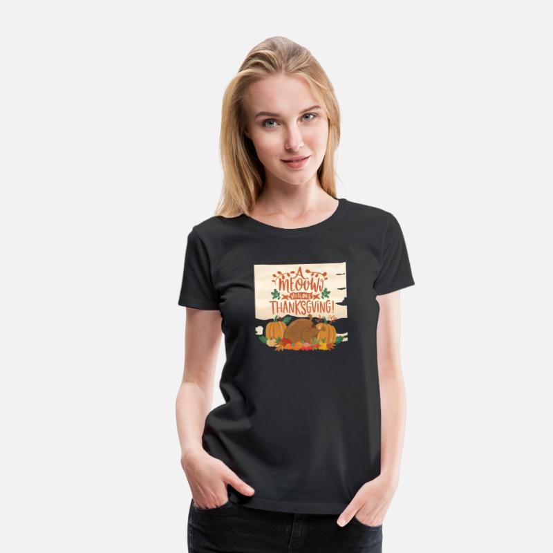 Tee-shirt de Thanksgiving Meow-velous