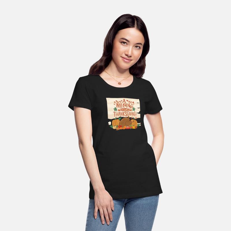 Tee-shirt de Thanksgiving Meow-velous