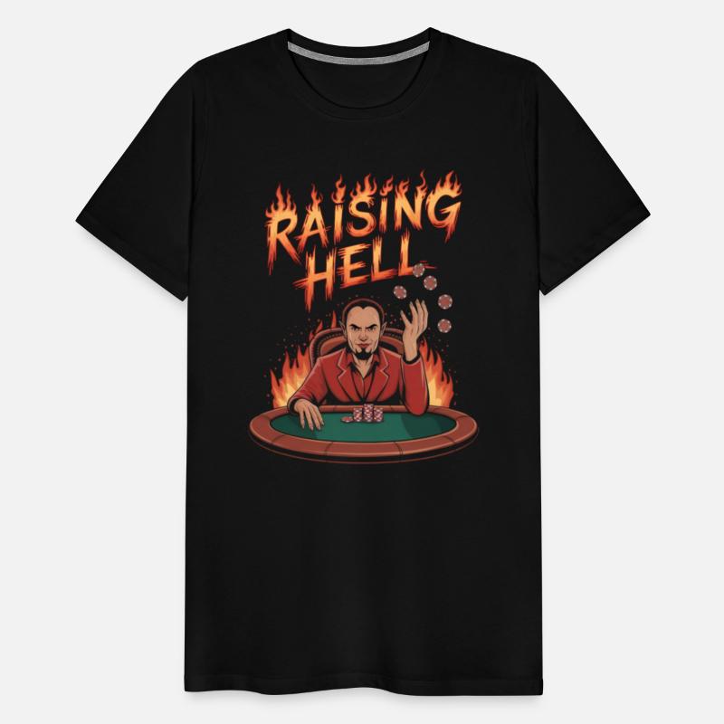 Texas Hold'em Devil Raising Hell Poker