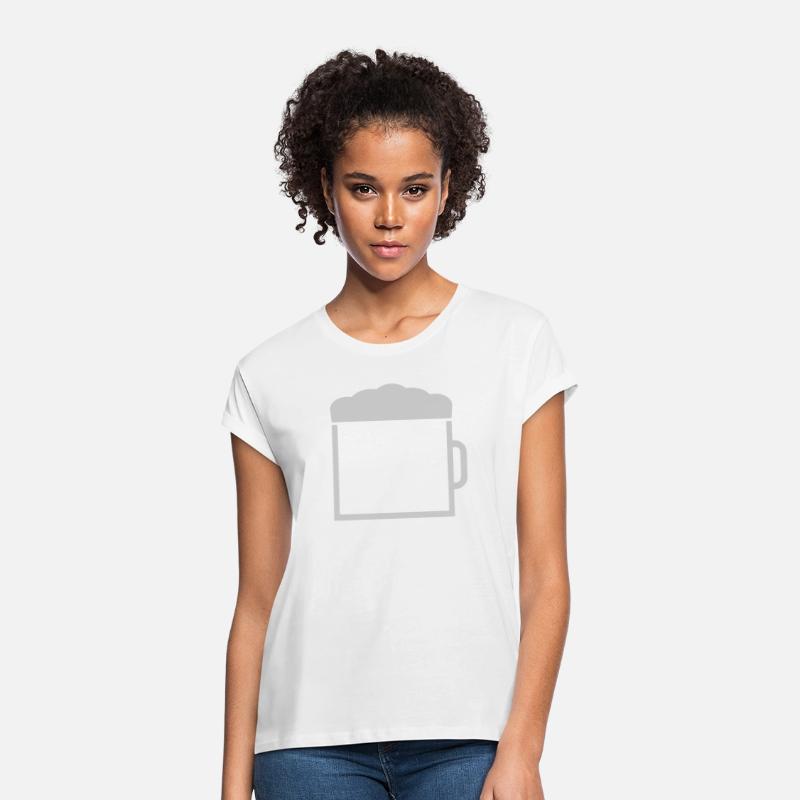 Text frame beer glass