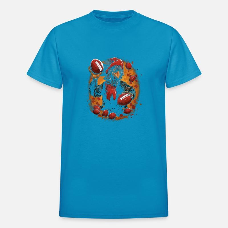 Thanksgiving Turkey Quarterback Touchdown