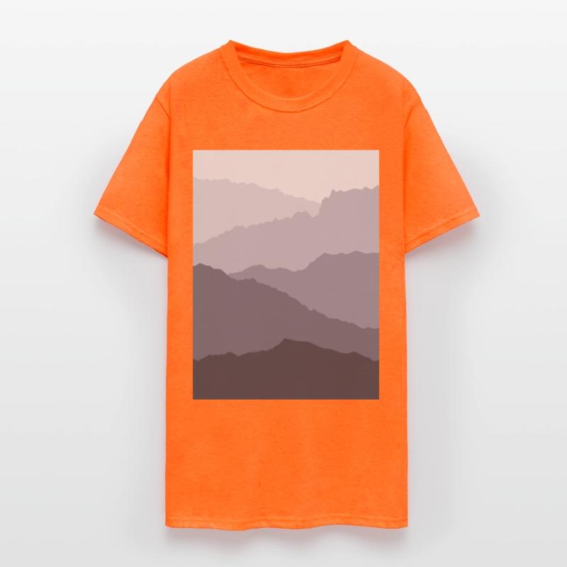 The best view Cascade Mountains top at Dusk