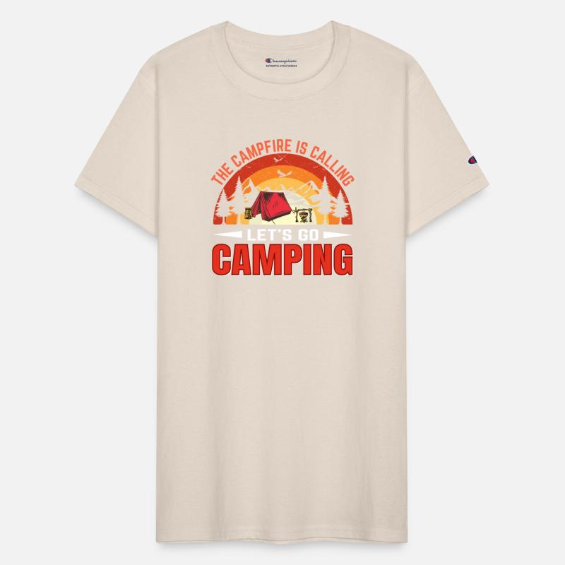 The campfire is calling Let's go Camping