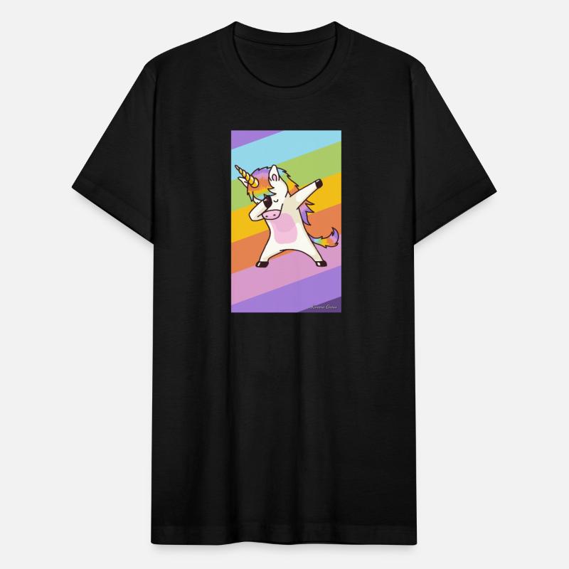 The Colorful Dabbing Unicorn