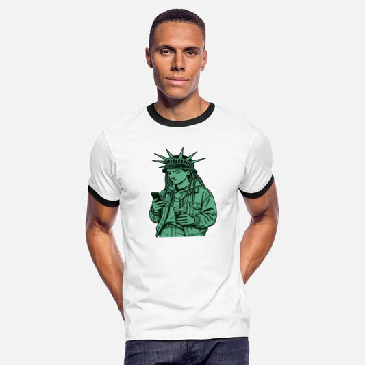 the statue of liberty dressed