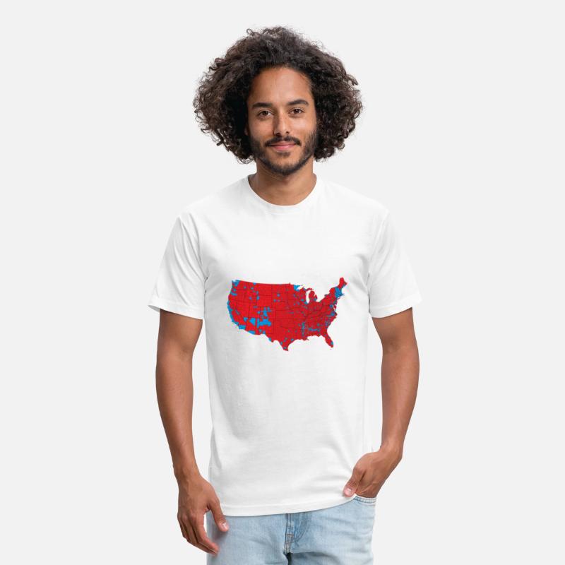 There are No Blue States Only Big Blue Cities