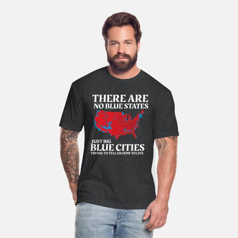 There are No Blue States Only Big Blue Cities