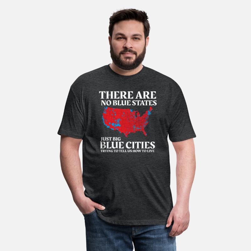 There are No Blue States Only Big Blue Cities