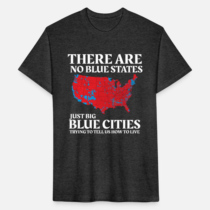 There are No Blue States Only Big Blue Cities
