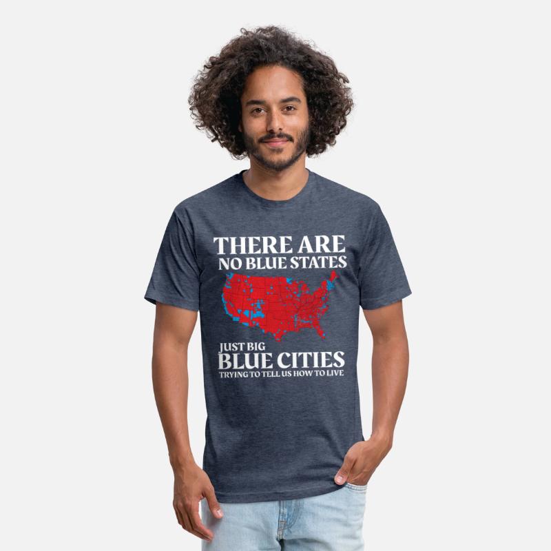 There are No Blue States Only Big Blue Cities