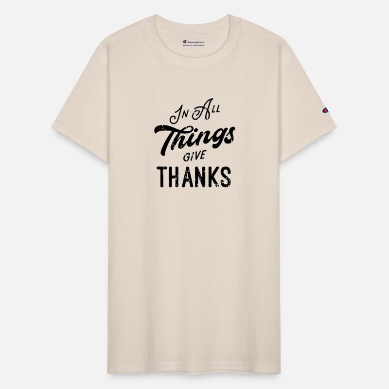 Things give thanks