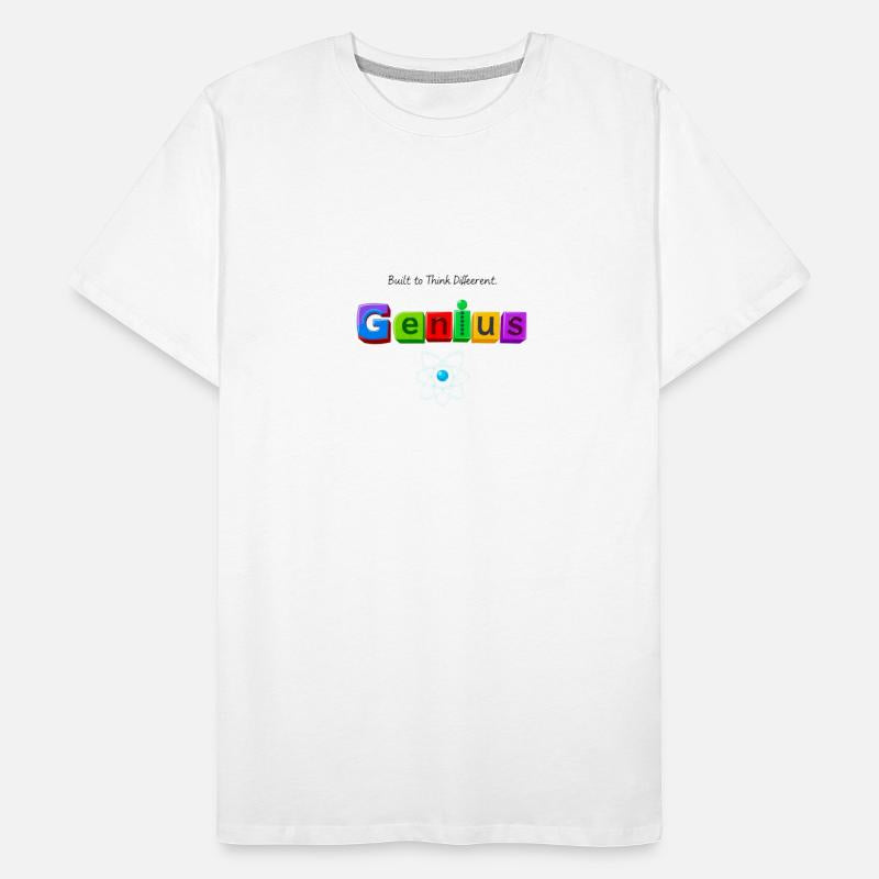 "Think Different" Genius Tee – Bold Ideas Start He
