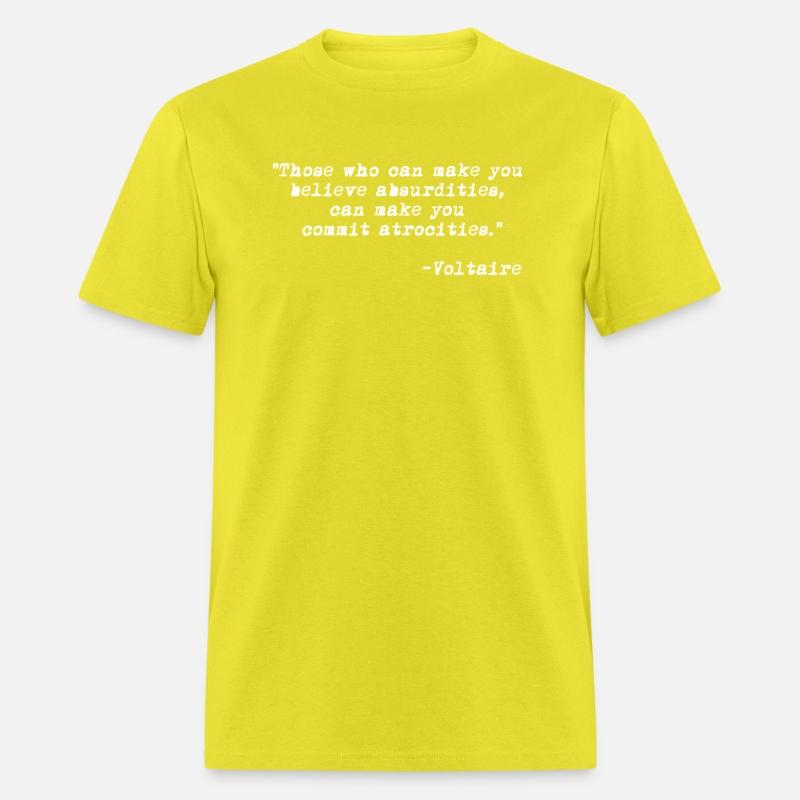 Those Who Can Make You Believe Absurdities