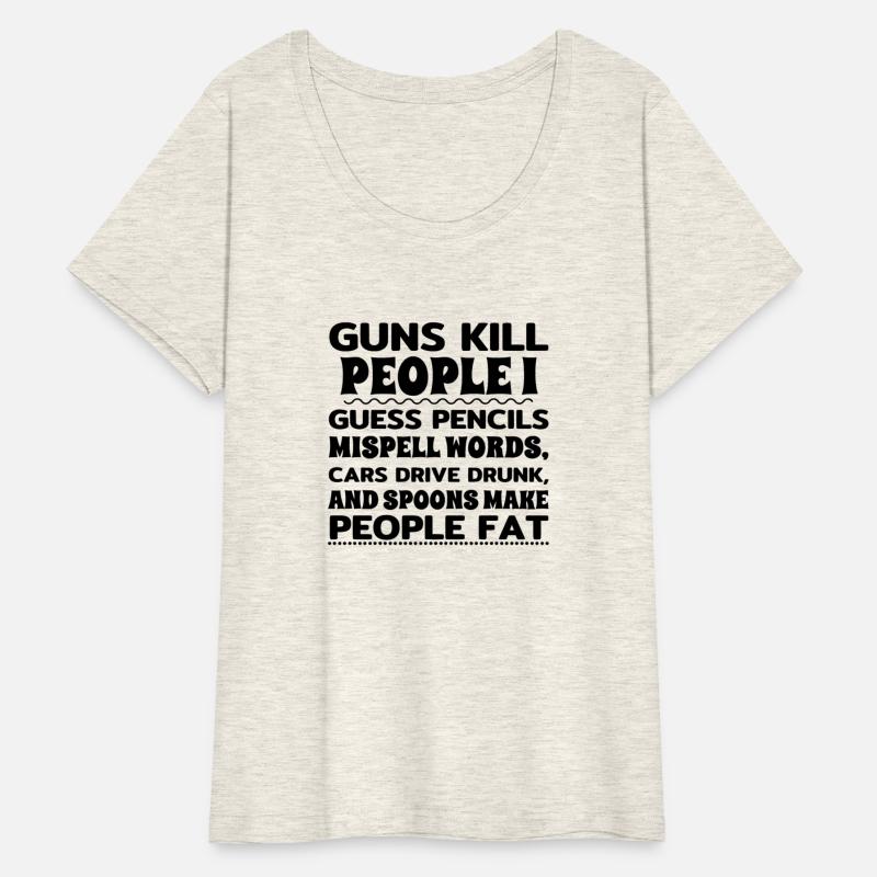 Thought-Provoking T-Shirt: Guns vs. Pencils