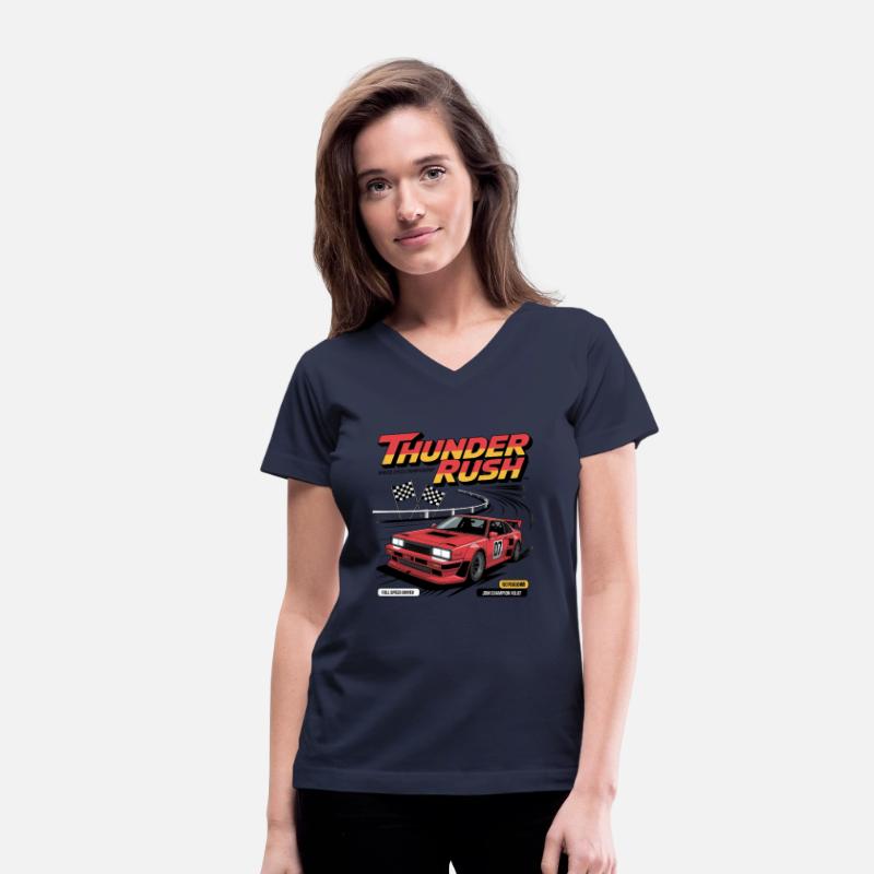 Thunder Rush – Retro JDM Racing Champion Tee