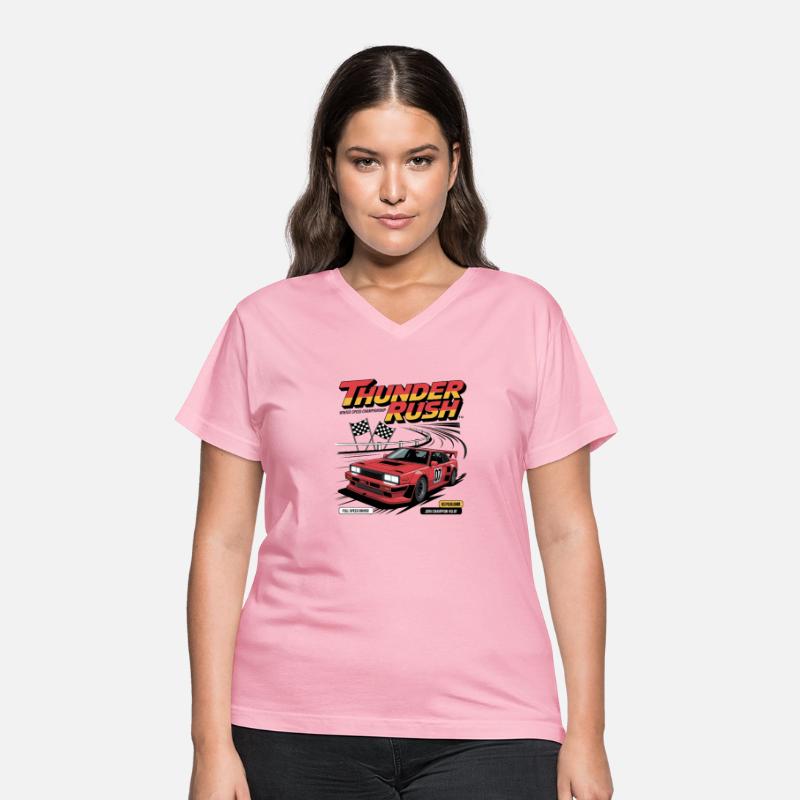 Thunder Rush – Retro JDM Racing Champion Tee
