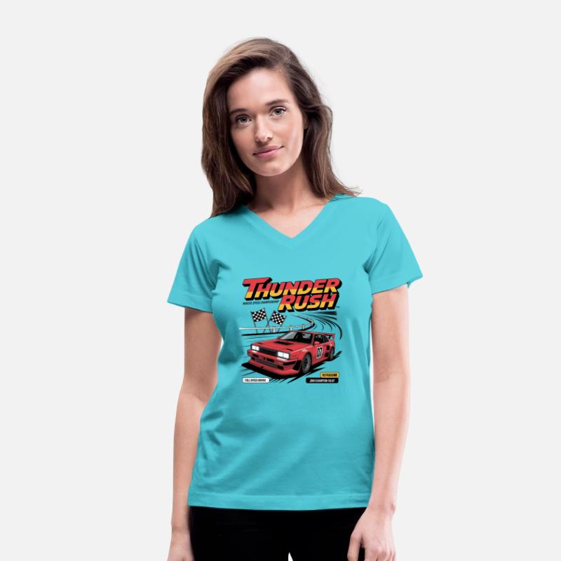 Thunder Rush – Retro JDM Racing Champion Tee