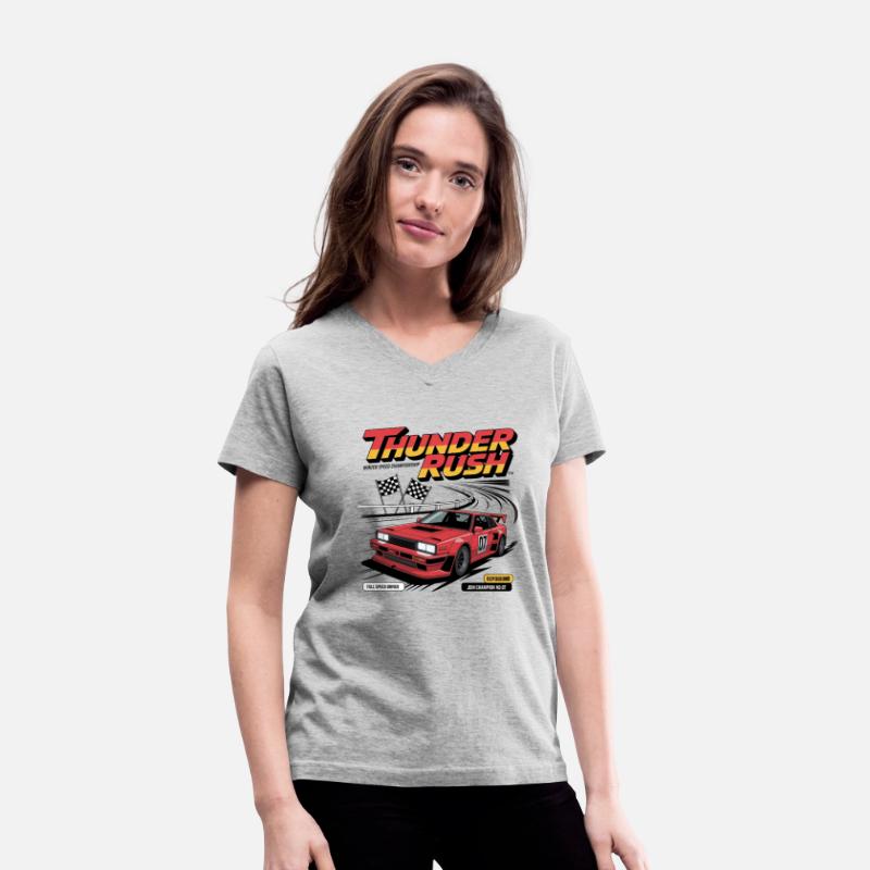 Thunder Rush – Retro JDM Racing Champion Tee