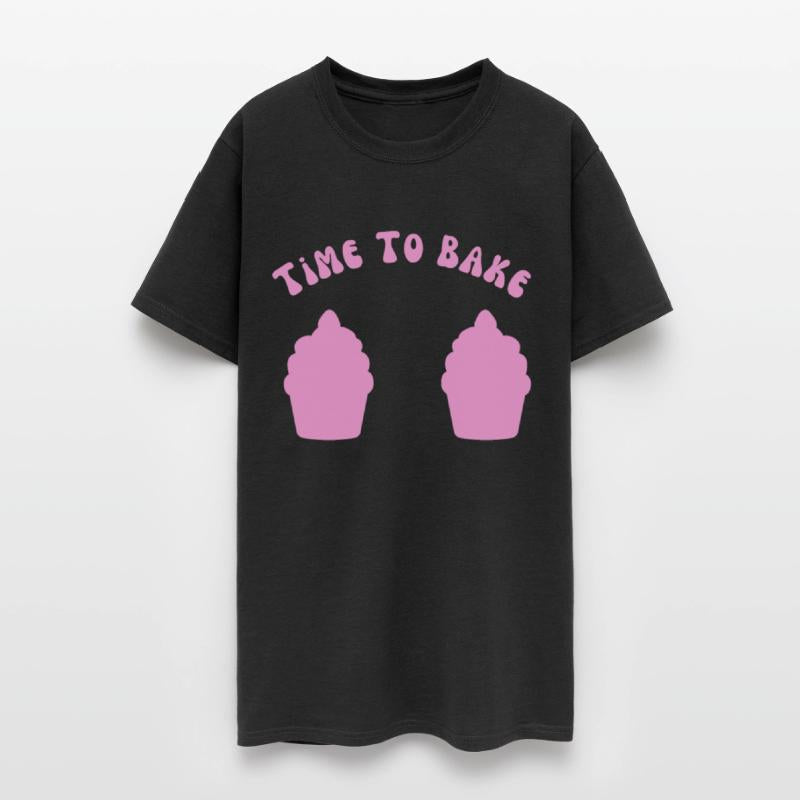 Time To Bake Witty Baker Funny Cupcakes