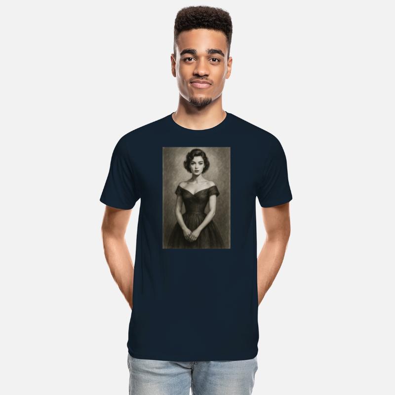 Timeless Portrait of a Woman in Vintage Elegance