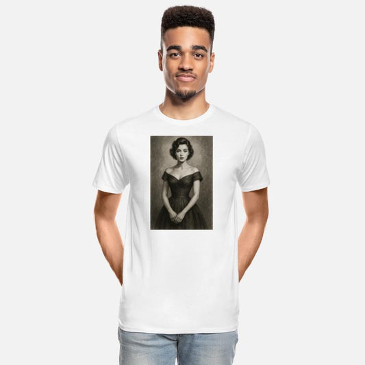 Timeless Portrait of a Woman in Vintage Elegance