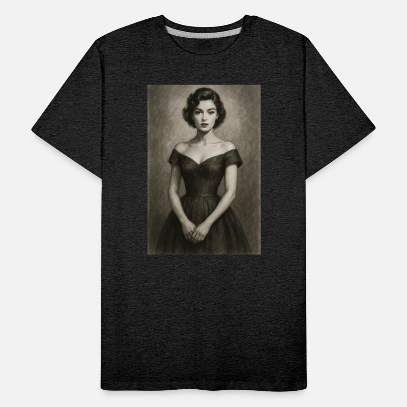 Timeless Portrait of a Woman in Vintage Elegance