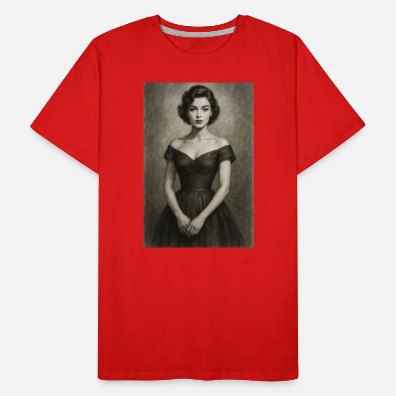 Timeless Portrait of a Woman in Vintage Elegance