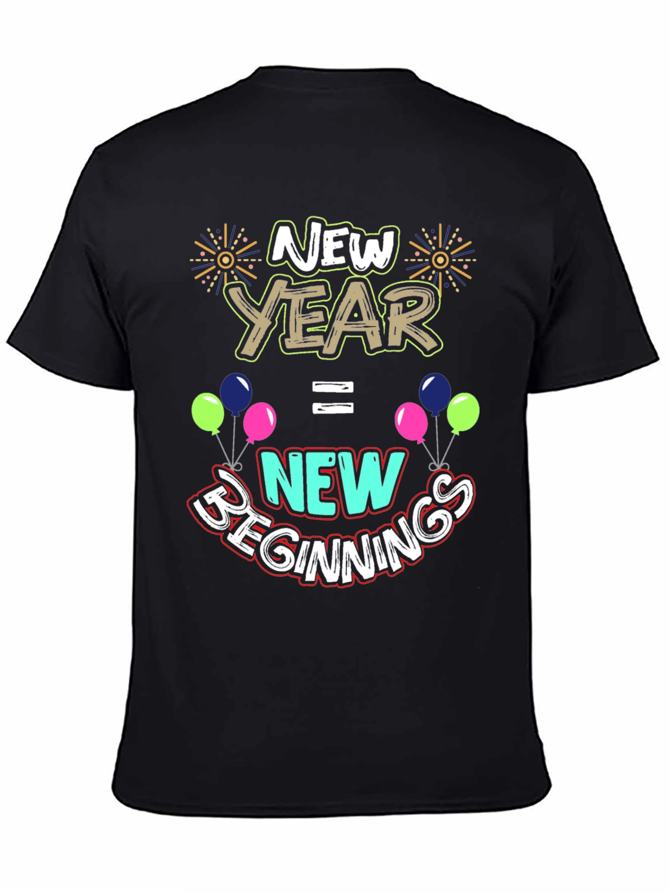 New Years Beginnings Graphic Tee