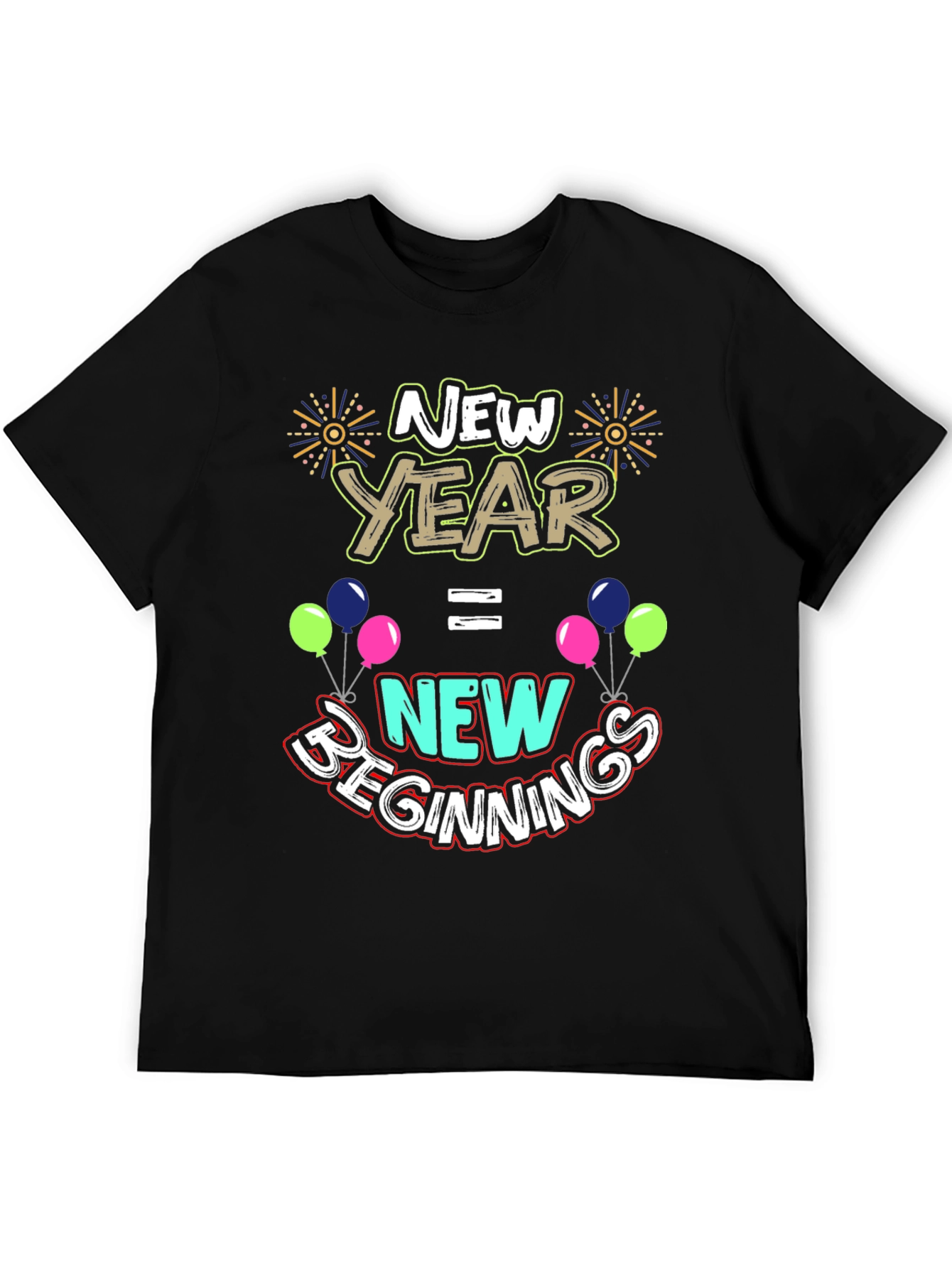 New Years Beginnings Graphic Tee