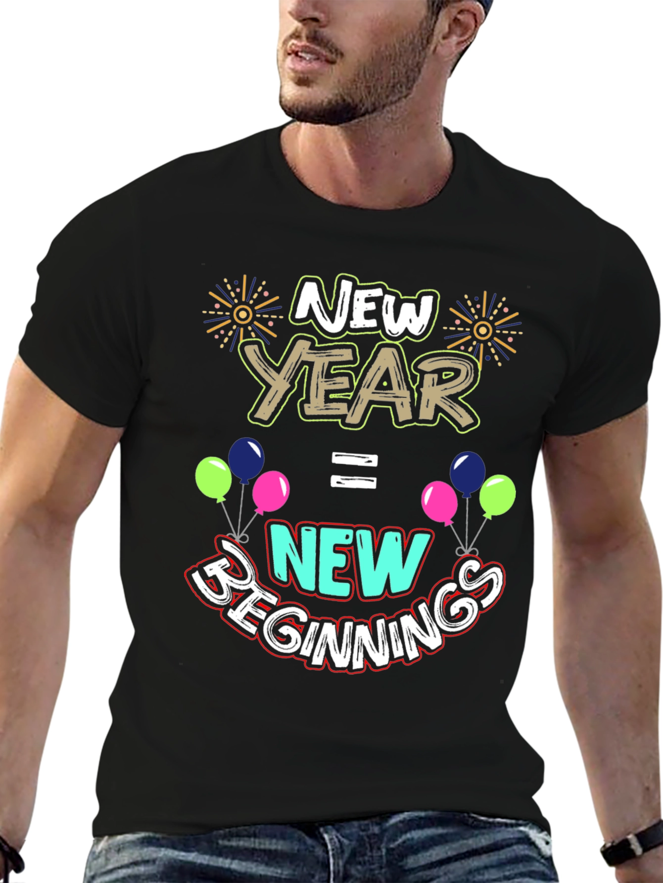 New Years Beginnings Graphic Tee