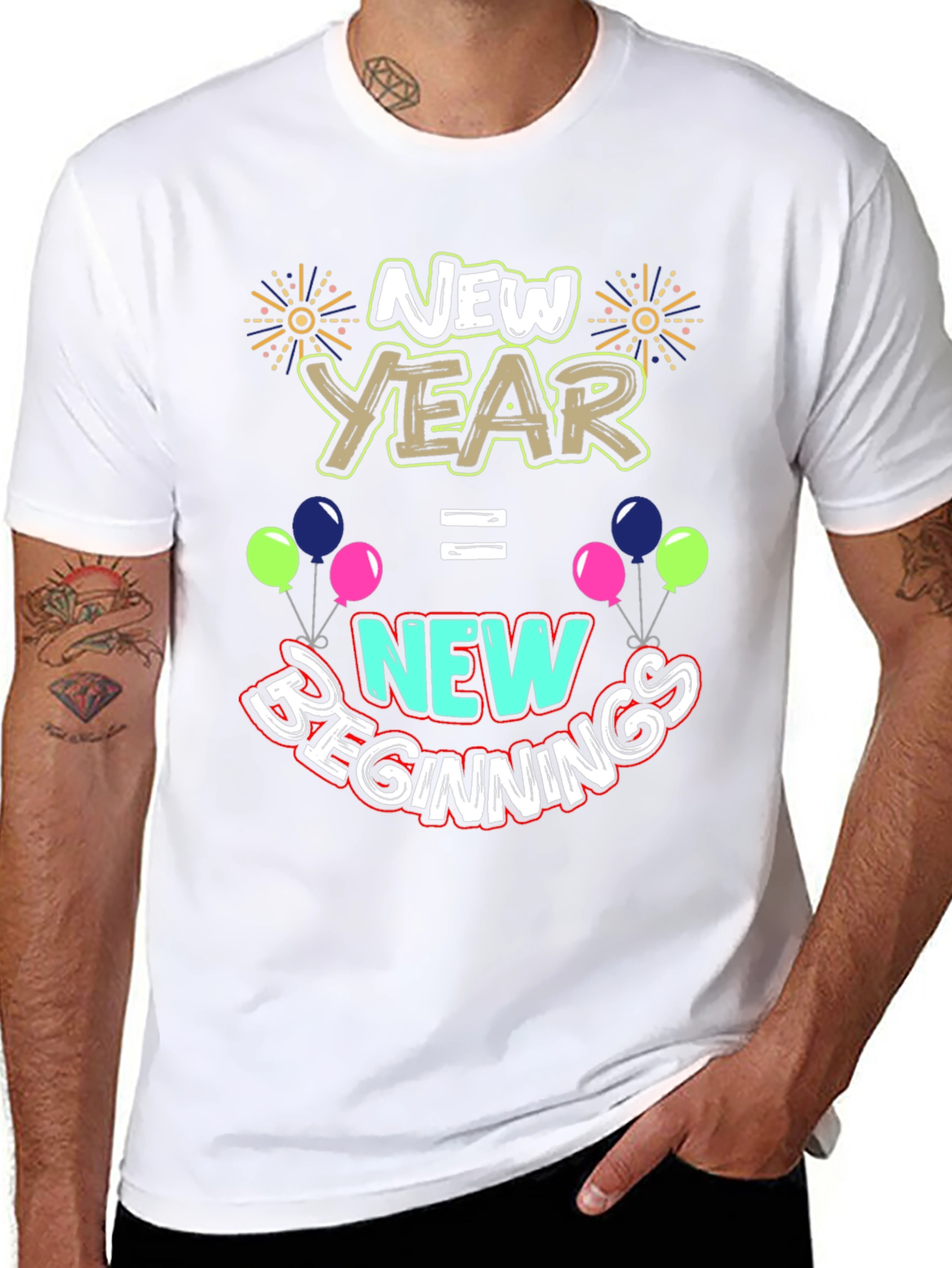 New Years Beginnings Graphic Tee