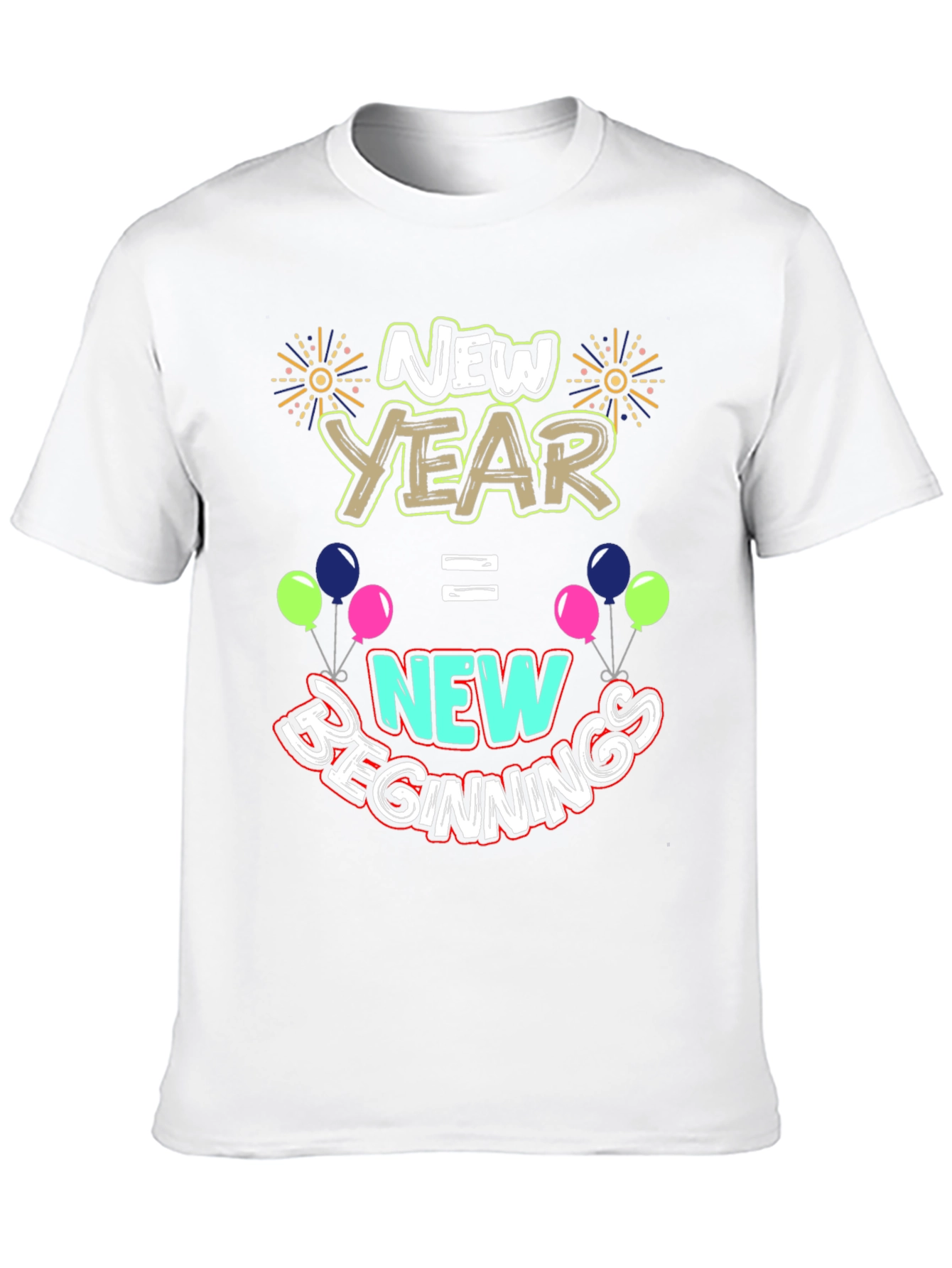 New Years Beginnings Graphic Tee