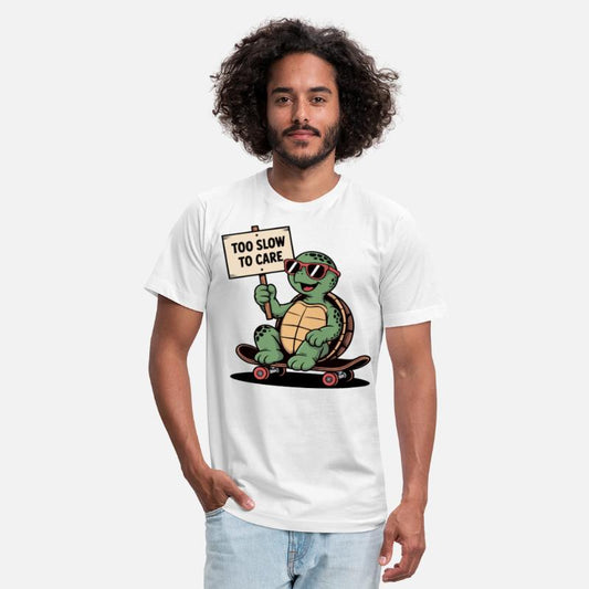 Too Slow to Care – Cool Turtle Skateboard