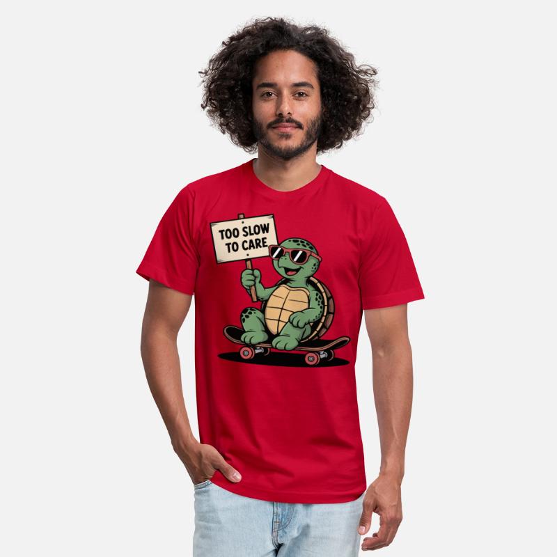 Too Slow to Care – Cool Turtle Skateboard