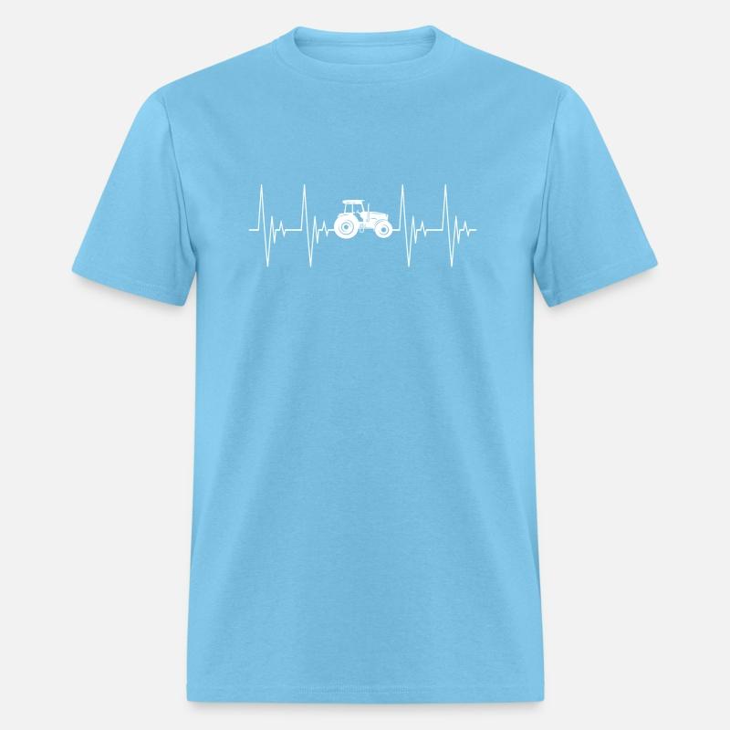 Tractor heartbeat EKG agricultural vehicle