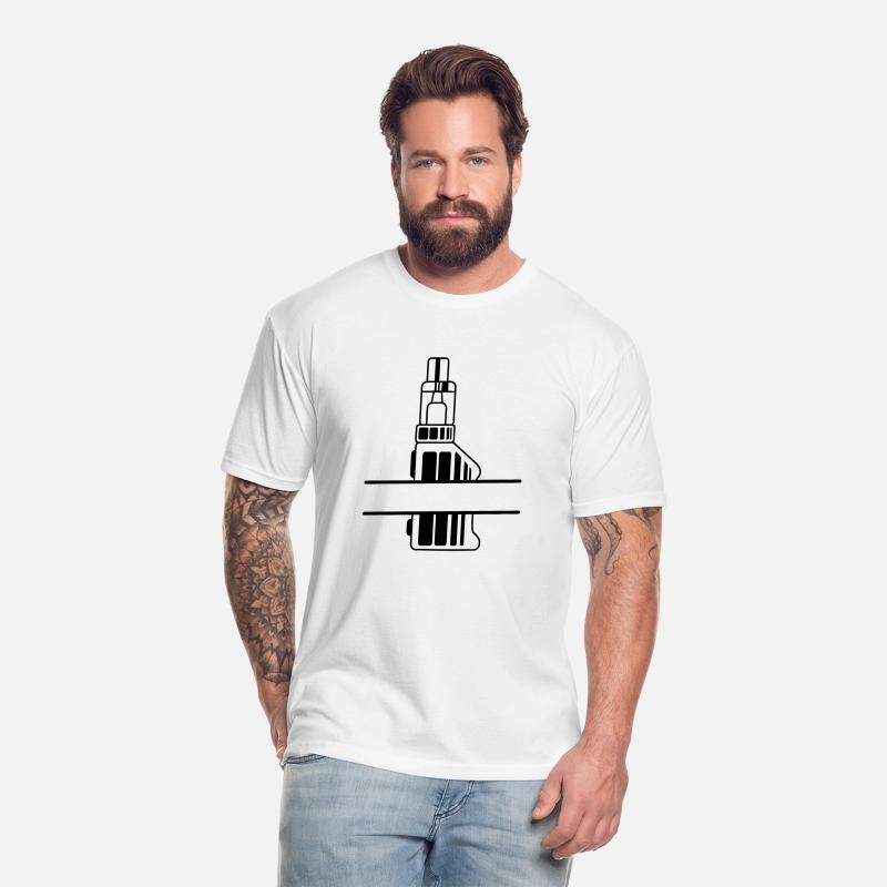 Transparent Vape Outline with Text Space